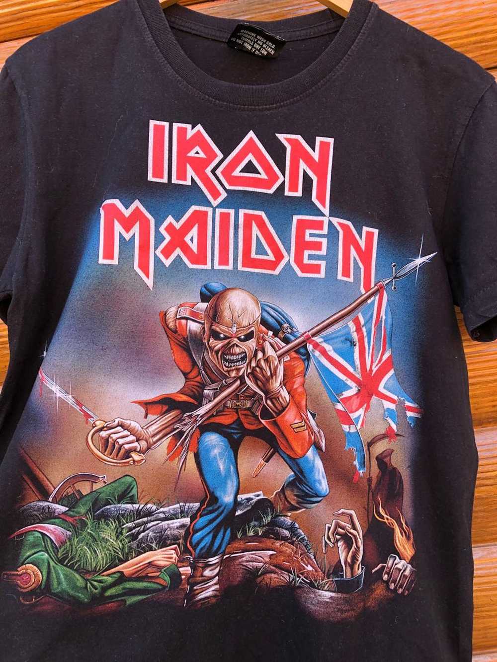 Band Tees × Iron Maiden × Rock Tees Vintage Iron … - image 2