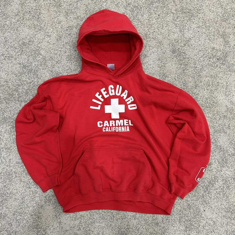 Gildan Vintage Rare LifeGuard Hoodie | Carmel, Ca… - image 1