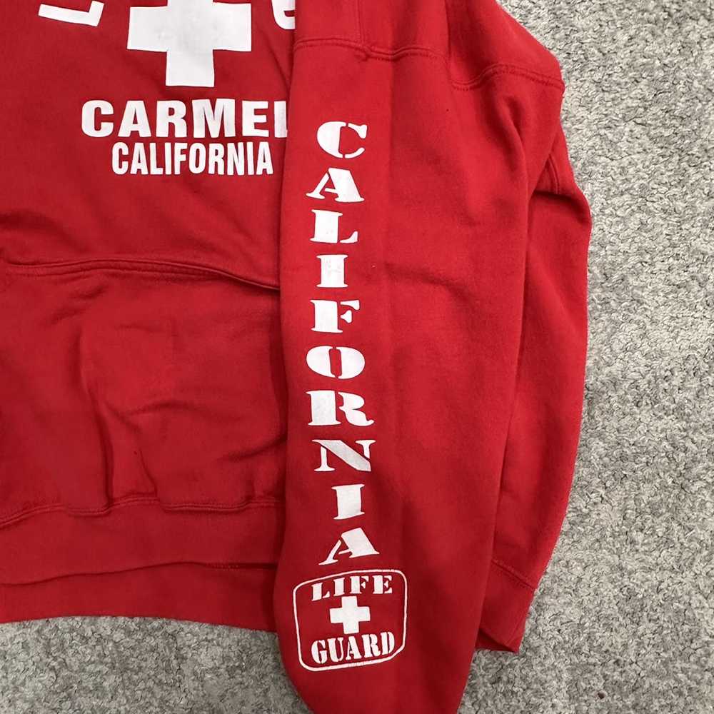 Gildan Vintage Rare LifeGuard Hoodie | Carmel, Ca… - image 5