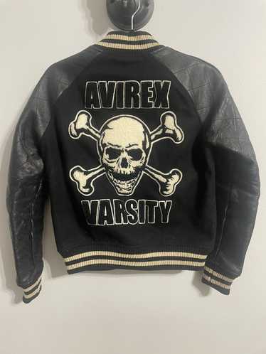 Avirex Varsity Jacket Avirex Skull Varsity