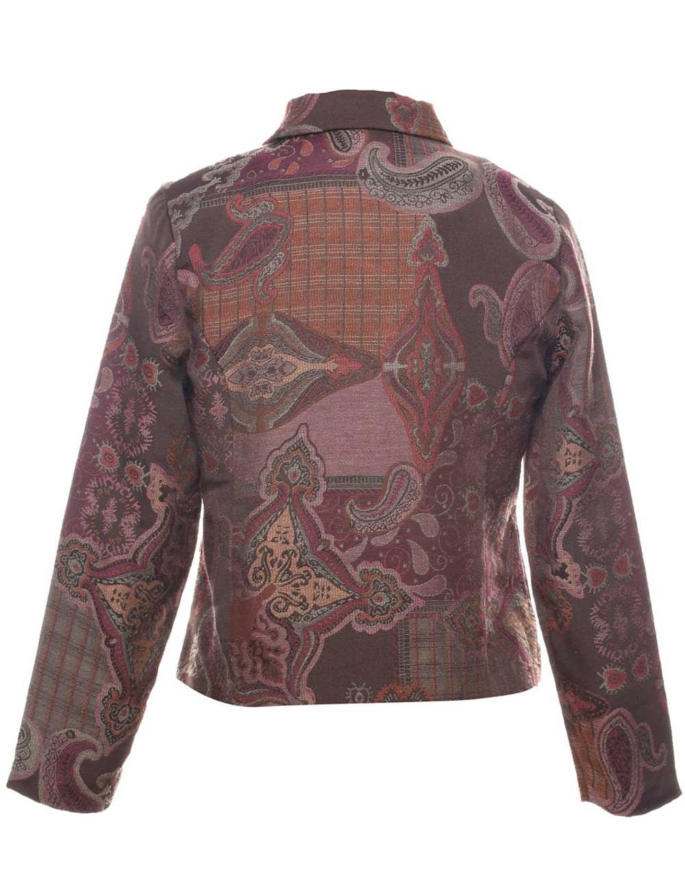 Paisley Pattern Tapestry Jacket - S - image 2