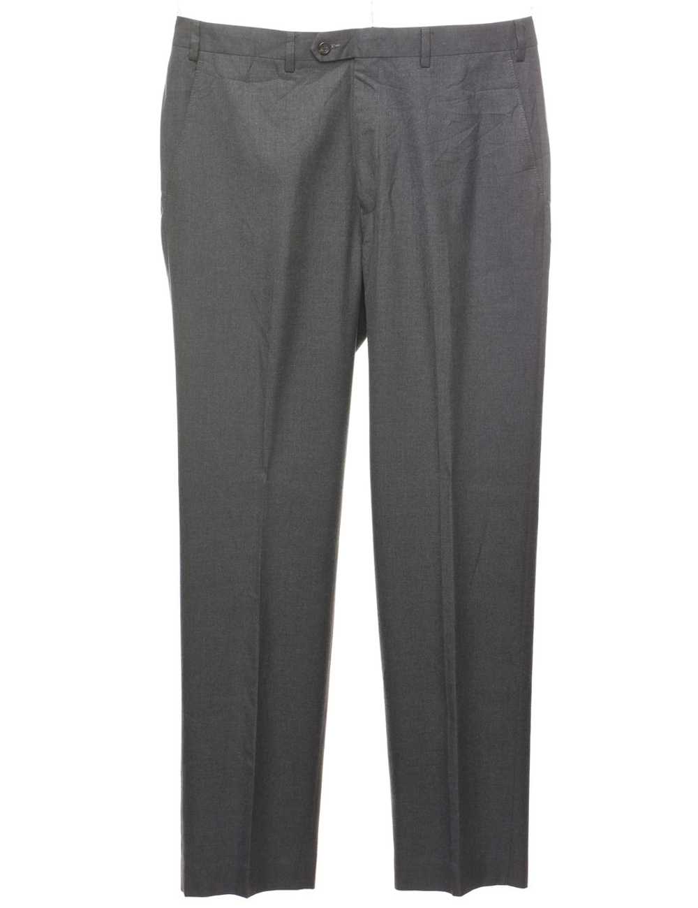 Chaps Dark Grey Trousers - W36 L32 - image 1