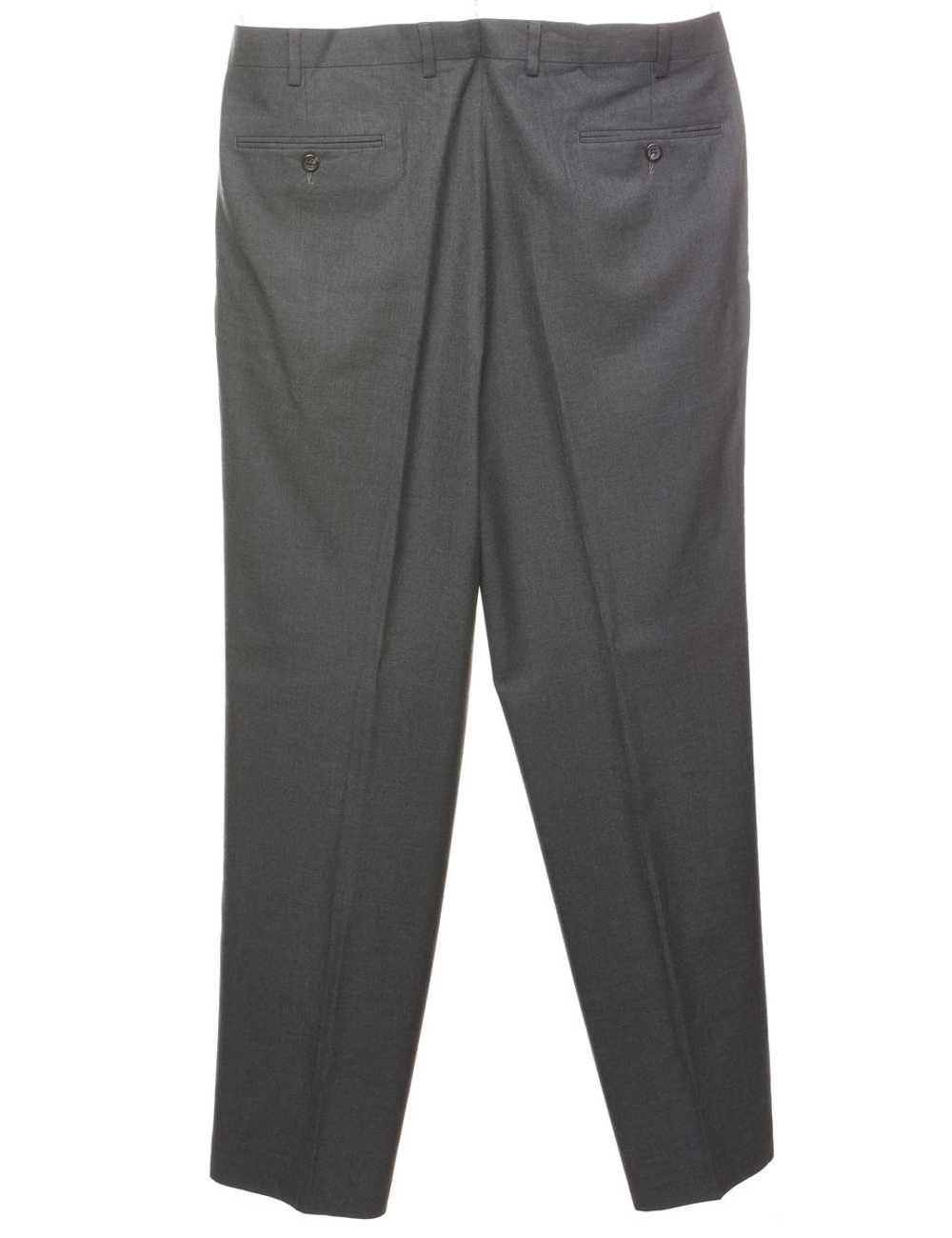 Chaps Dark Grey Trousers - W36 L32 - image 2