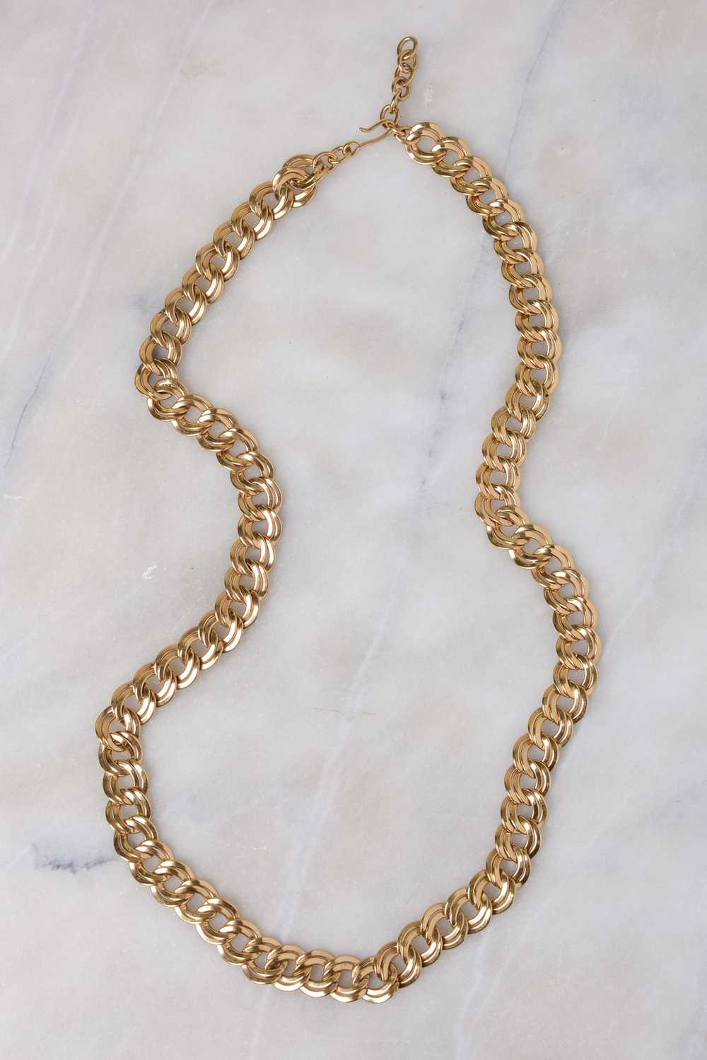 Monet Curb Chain Belt Necklace - image 4