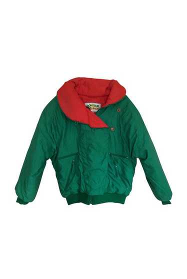90's down jacket - Vintage two-tone down jacket fr