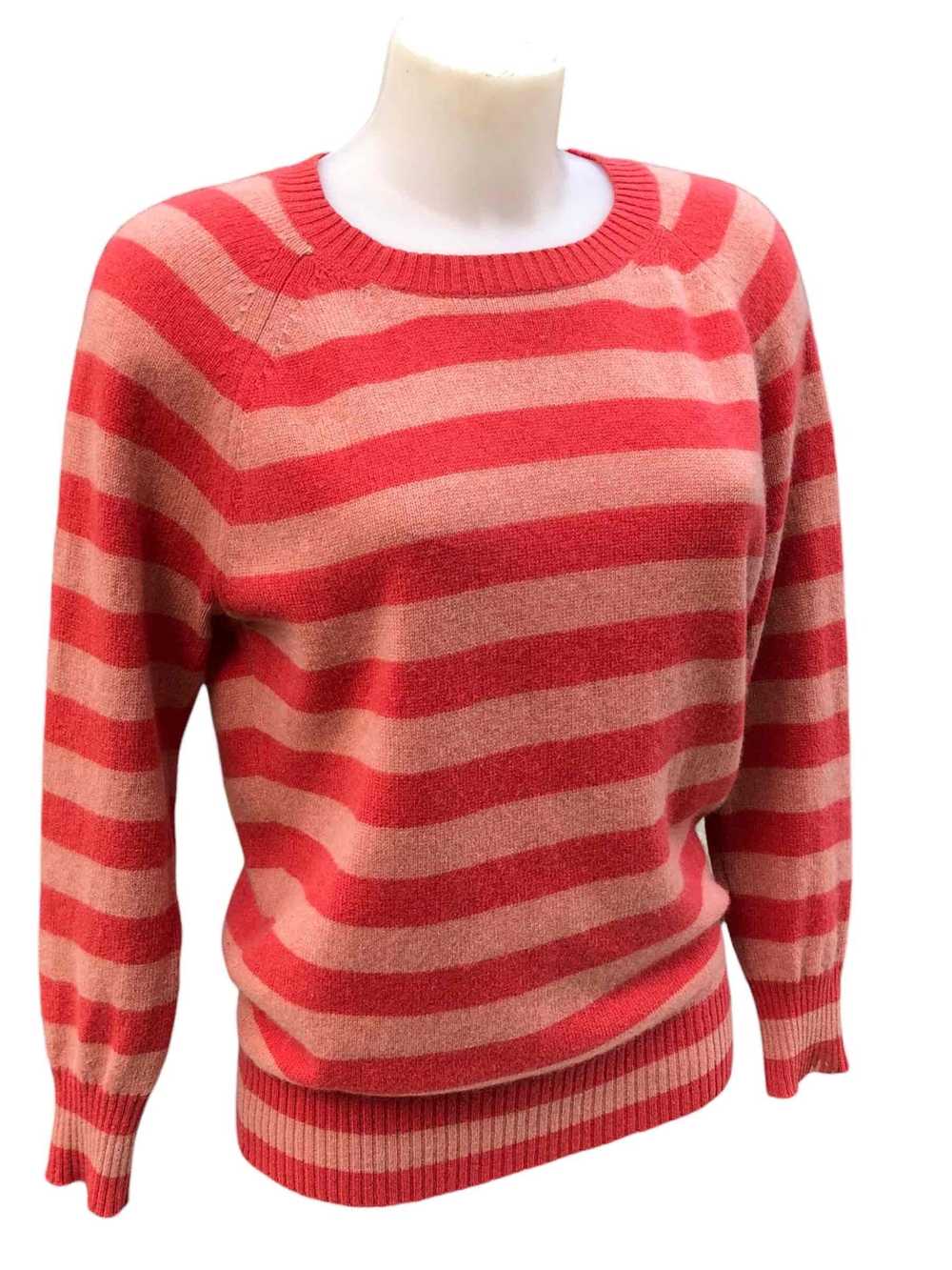 Max Mara cashmere sweater - Max Mara red and pink… - image 2