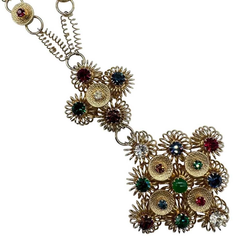 West German Style Pendant Necklace - image 1