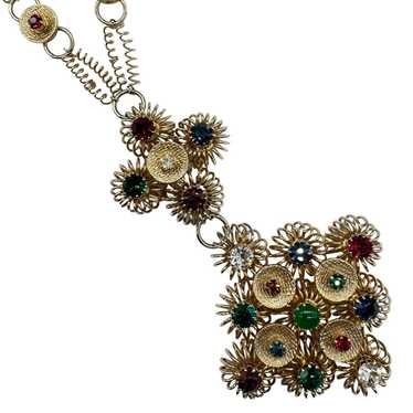 West German Style Pendant Necklace - image 1