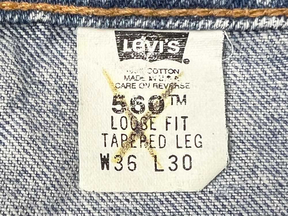 Levi's 560 Blue Jeans (34" x 30") - image 3