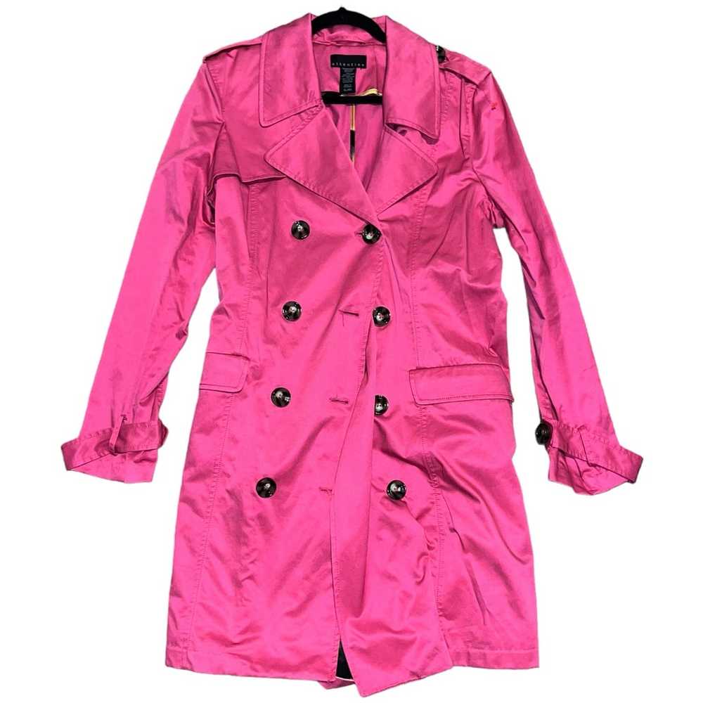 Pink Barbie trench coat jacket - image 2