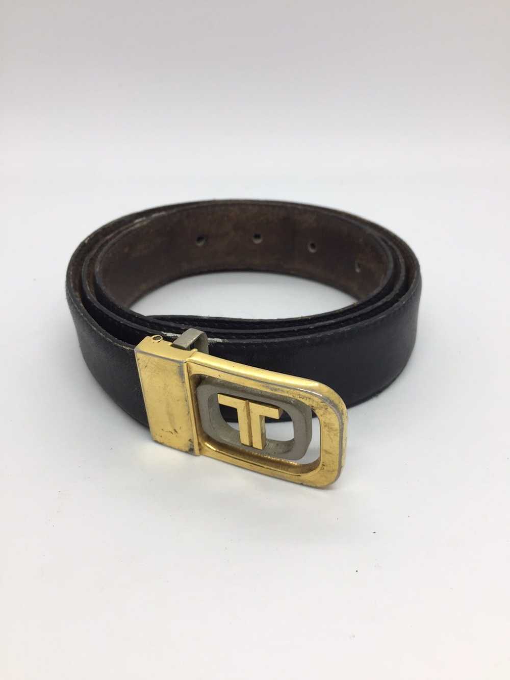 Lanvin × Rare lanvin belt gold buckle - image 2