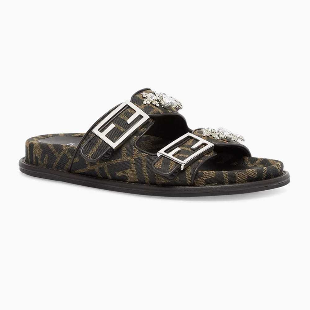 Fendi Leather sandal - image 3