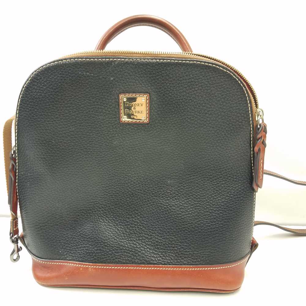 Dooney & Bourke Leather Wexford Pod Backpack Black - image 1