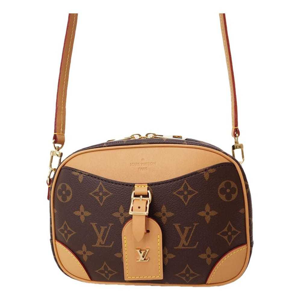 Louis Vuitton Deauville leather handbag - image 1