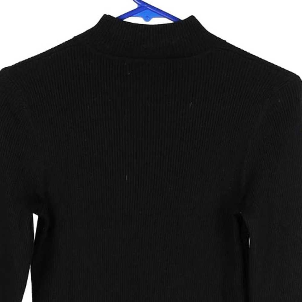 Miss Sixty Spellout Rollneck - Small Black Cotton… - image 5