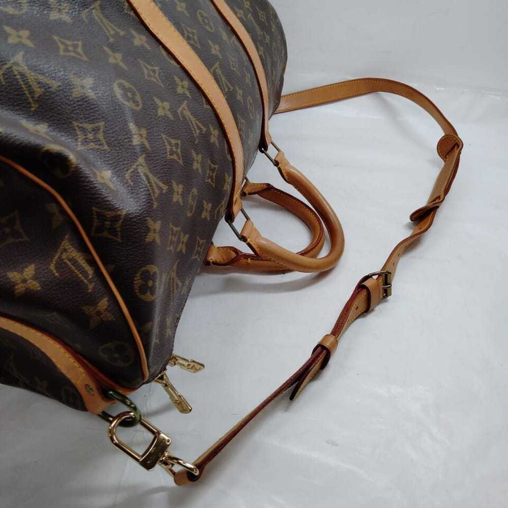 Louis Vuitton Keepall leather travel bag - image 7