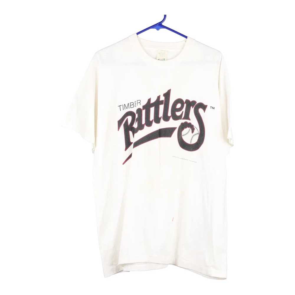 Timber Rattlers Screen Stars T-Shirt - XL White C… - image 1