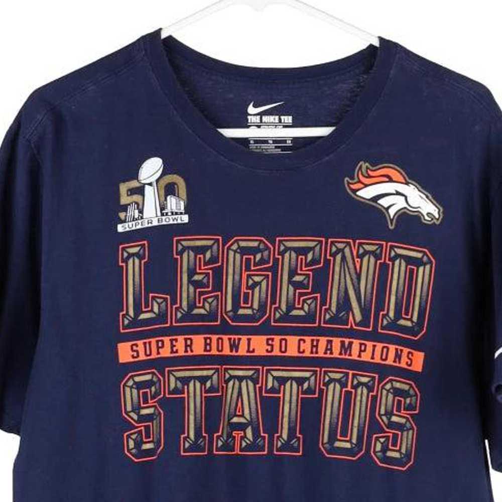 Super Bowl, Denver Broncos Nike NFL T-Shirt - XL … - image 3