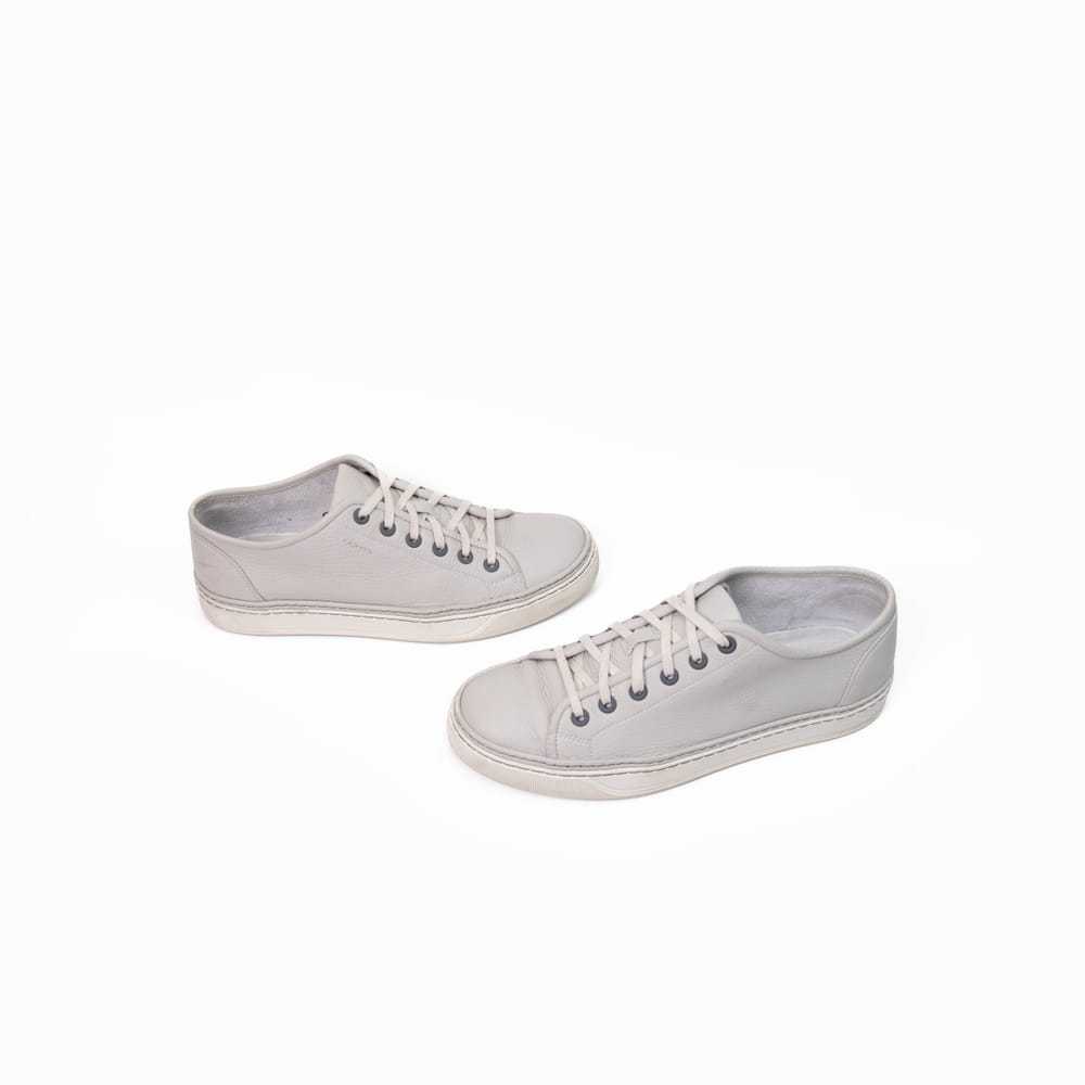 Lanvin Leather low trainers - image 7