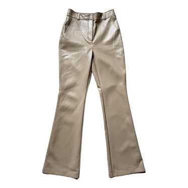 Babaton Vegan leather trousers - image 1