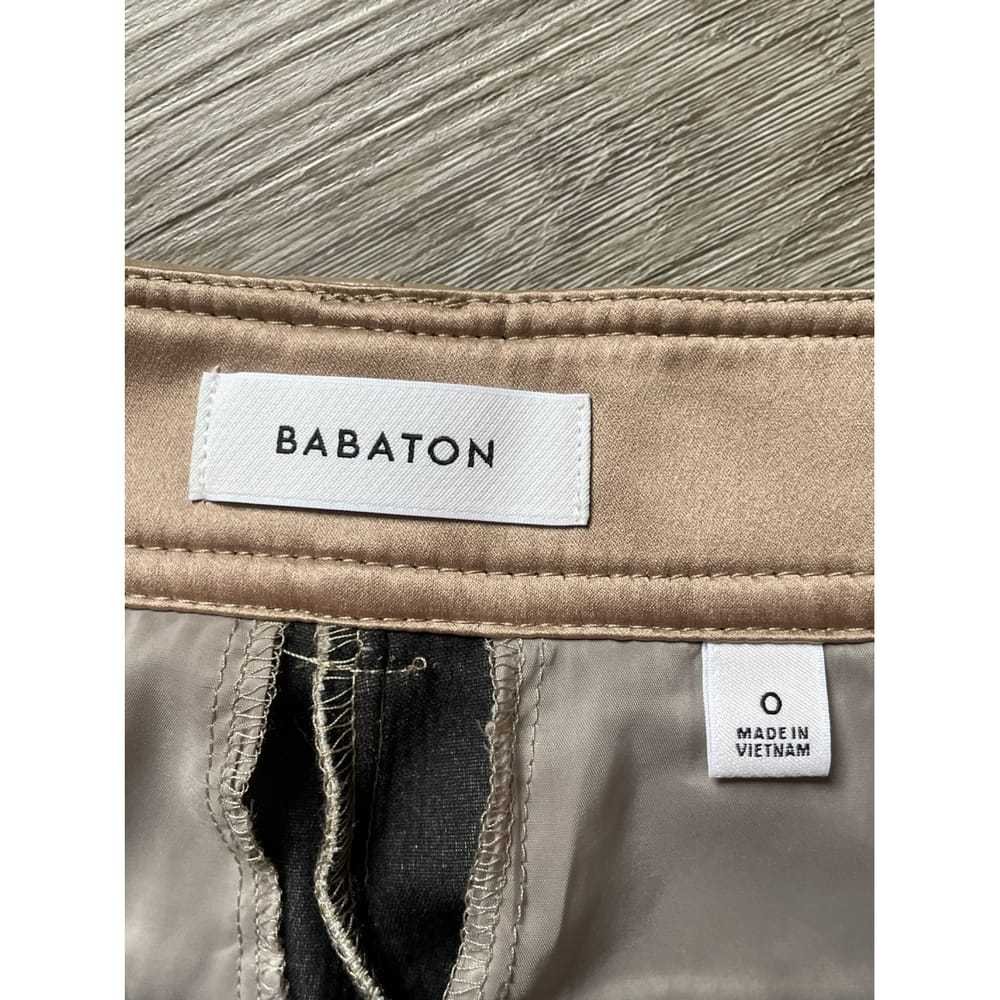 Babaton Vegan leather trousers - image 3