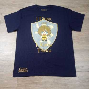 Game Of Thrones I Drink And I Know Things T Shirt… - image 1