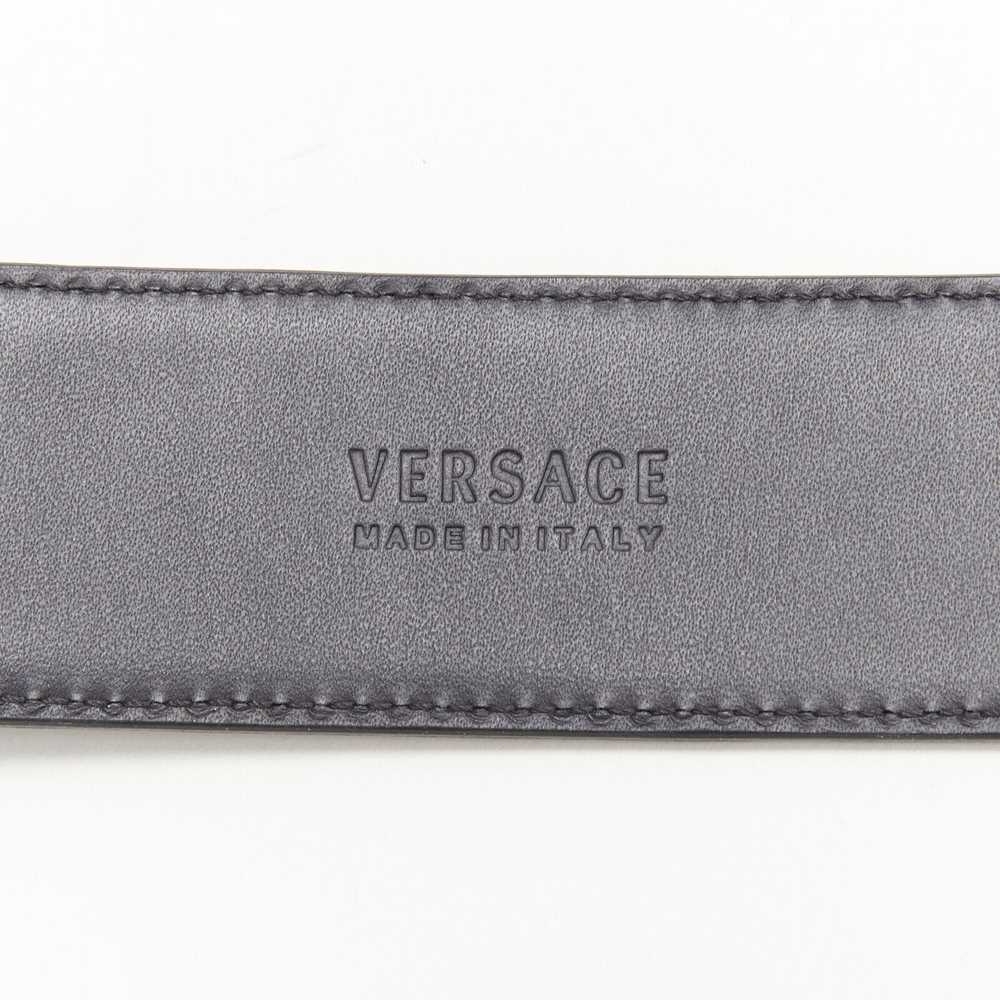 Versace new VERSACE $1200 La Medusa gold buckle b… - image 8