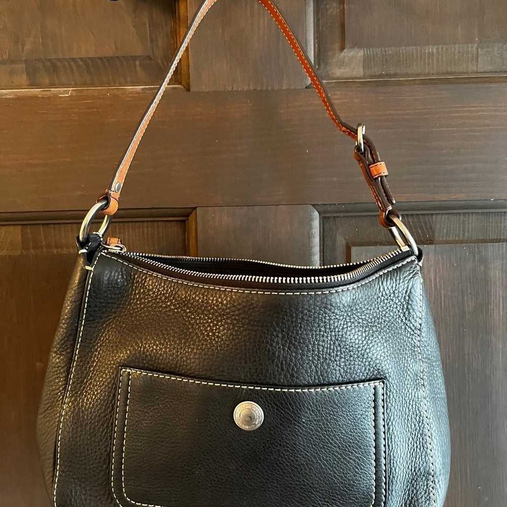 Coach handbag vintage pebble leather - image 1