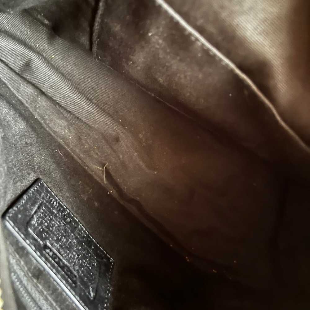 Coach handbag vintage pebble leather - image 2