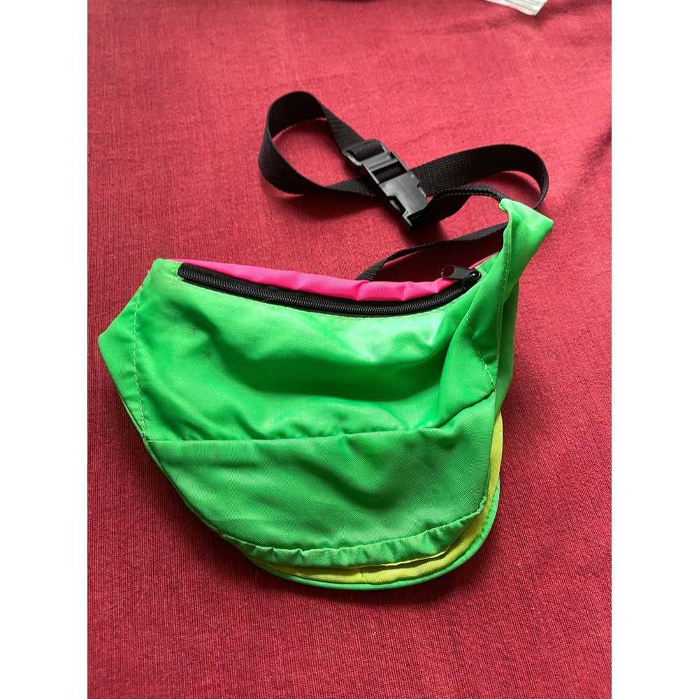 Catch the Wave 90s Colorful Fanny Pack Waist Band - image 3