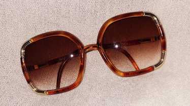 Ted Lapidus Ted Lapidus 1970s Brown Square Frame … - image 1