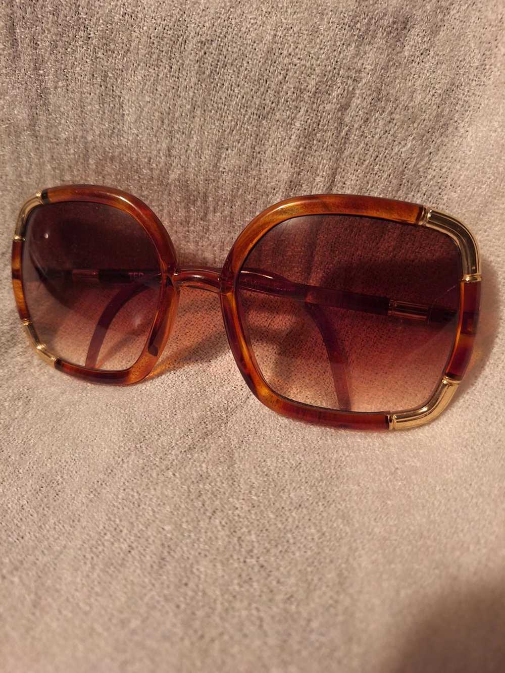 Ted Lapidus Ted Lapidus 1970s Brown Square Frame … - image 2