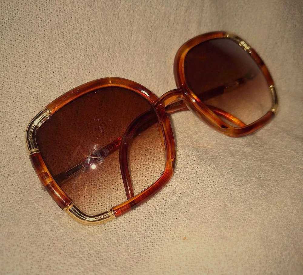 Ted Lapidus Ted Lapidus 1970s Brown Square Frame … - image 4