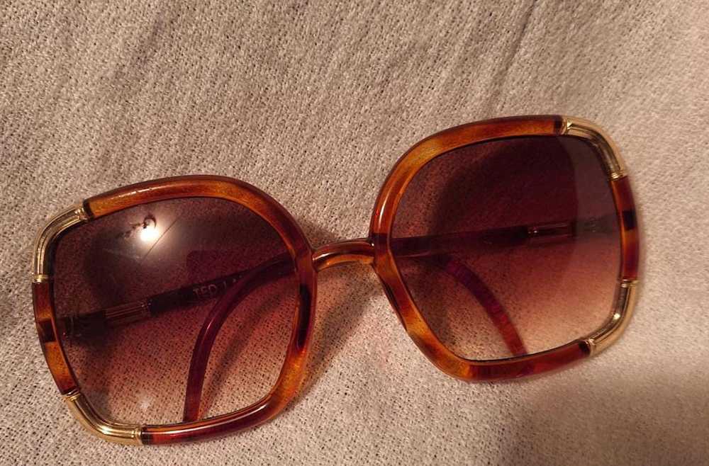 Ted Lapidus Ted Lapidus 1970s Brown Square Frame … - image 5