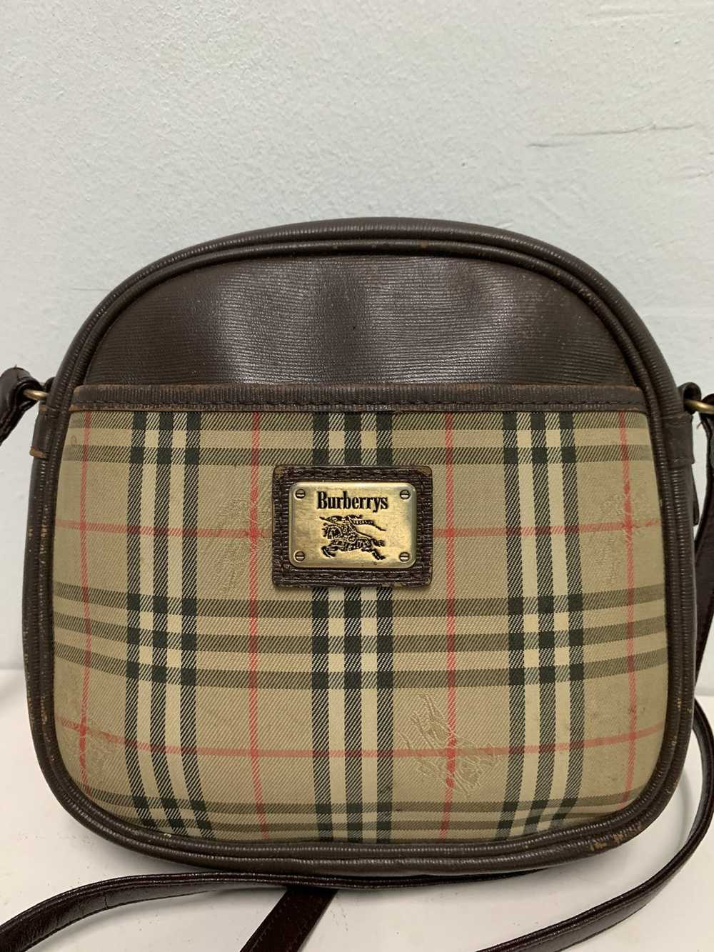 Bag × Burberry × Luxury Burberrys Nova Checked Mo… - image 3