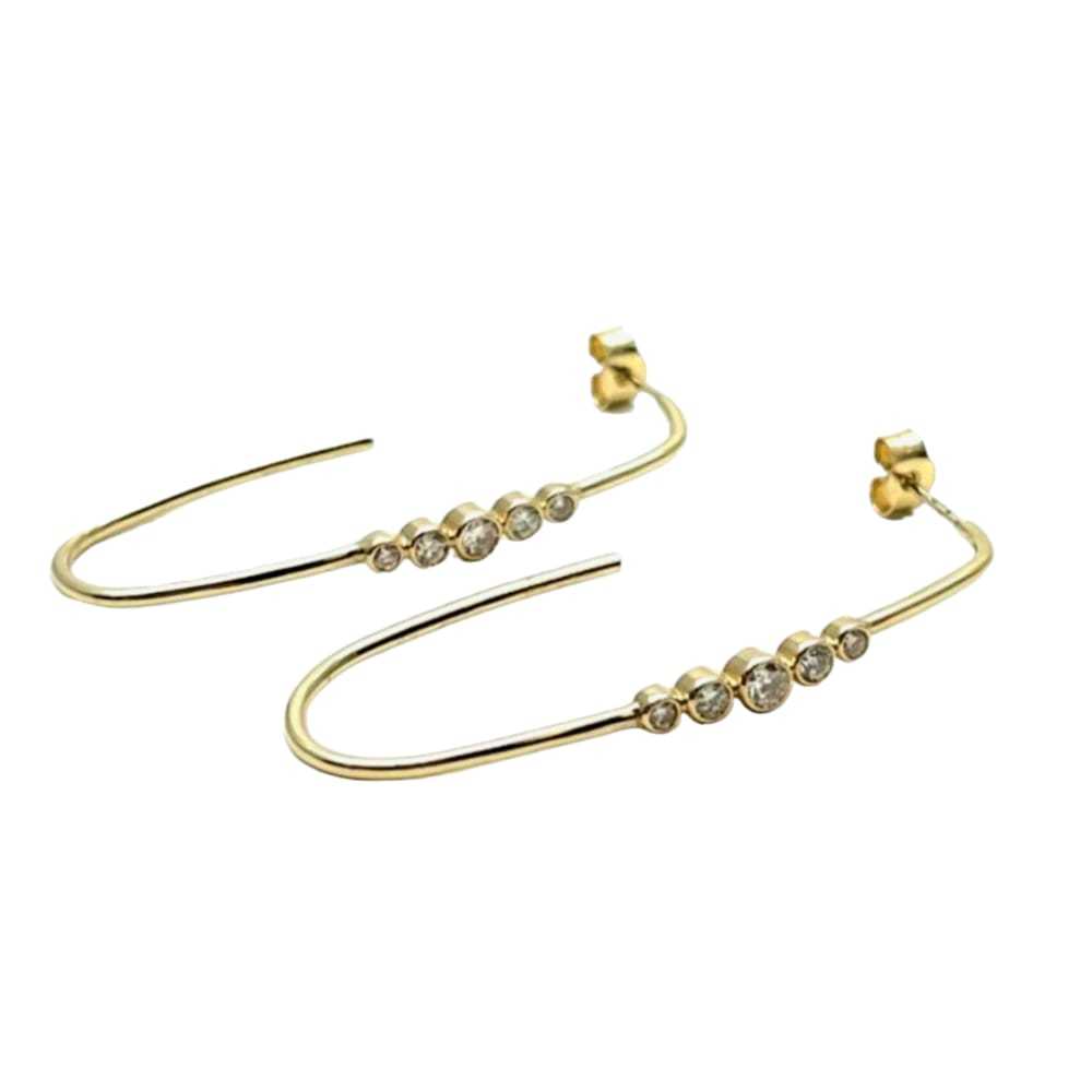 Jacquie Aiche Yellow gold earrings - image 5