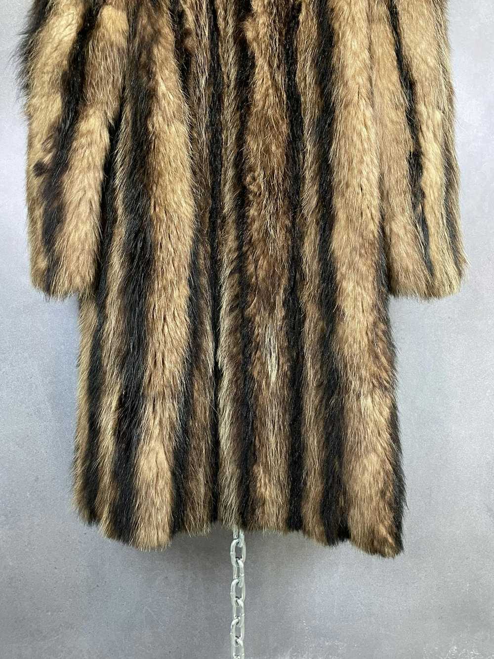 Vintage Vintage 30s 40s Raccoon Fur Coat - image 10