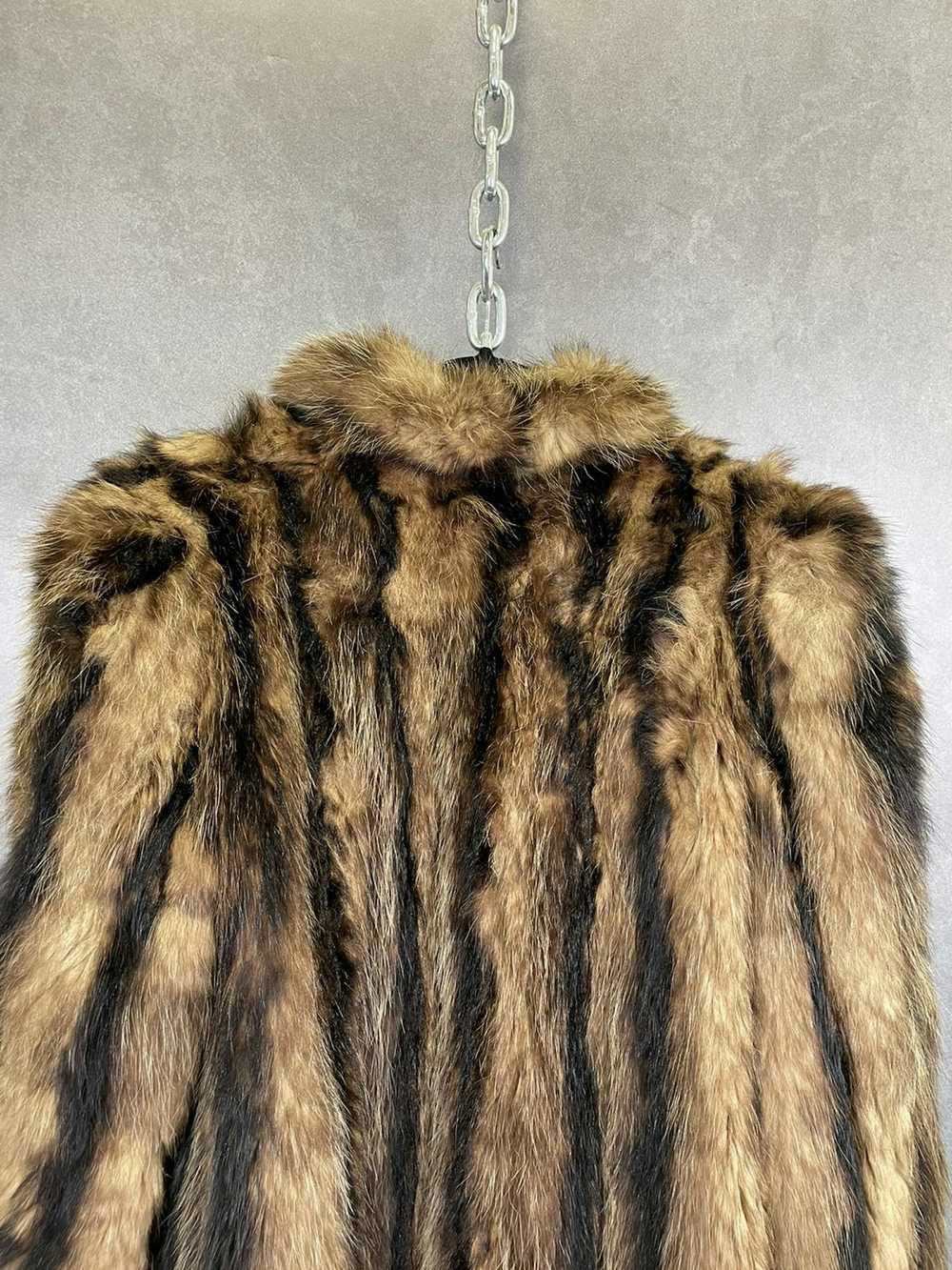 Vintage Vintage 30s 40s Raccoon Fur Coat - image 9