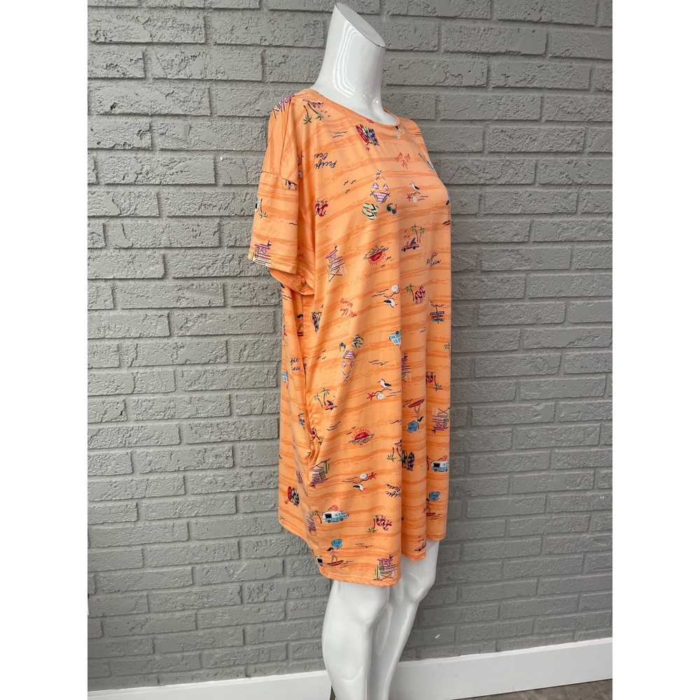 Other Joyspun Short Sleeve T-Shirt Lounge Dress w… - image 3
