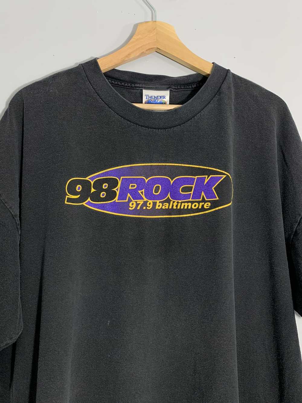 Streetwear × Vintage 98 Rock Baltimore T Shirt - image 1