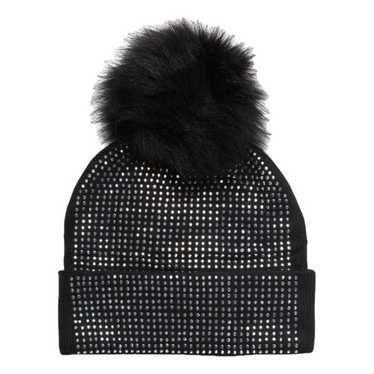 Adrienne Landau Faux fur beanie - image 1