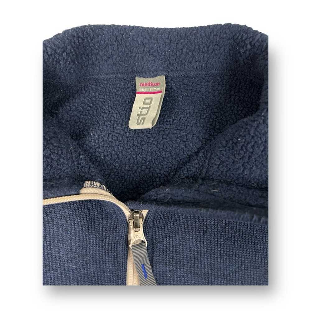 Stio Stio Full Zip Fleece Jacket Size Medium - image 3