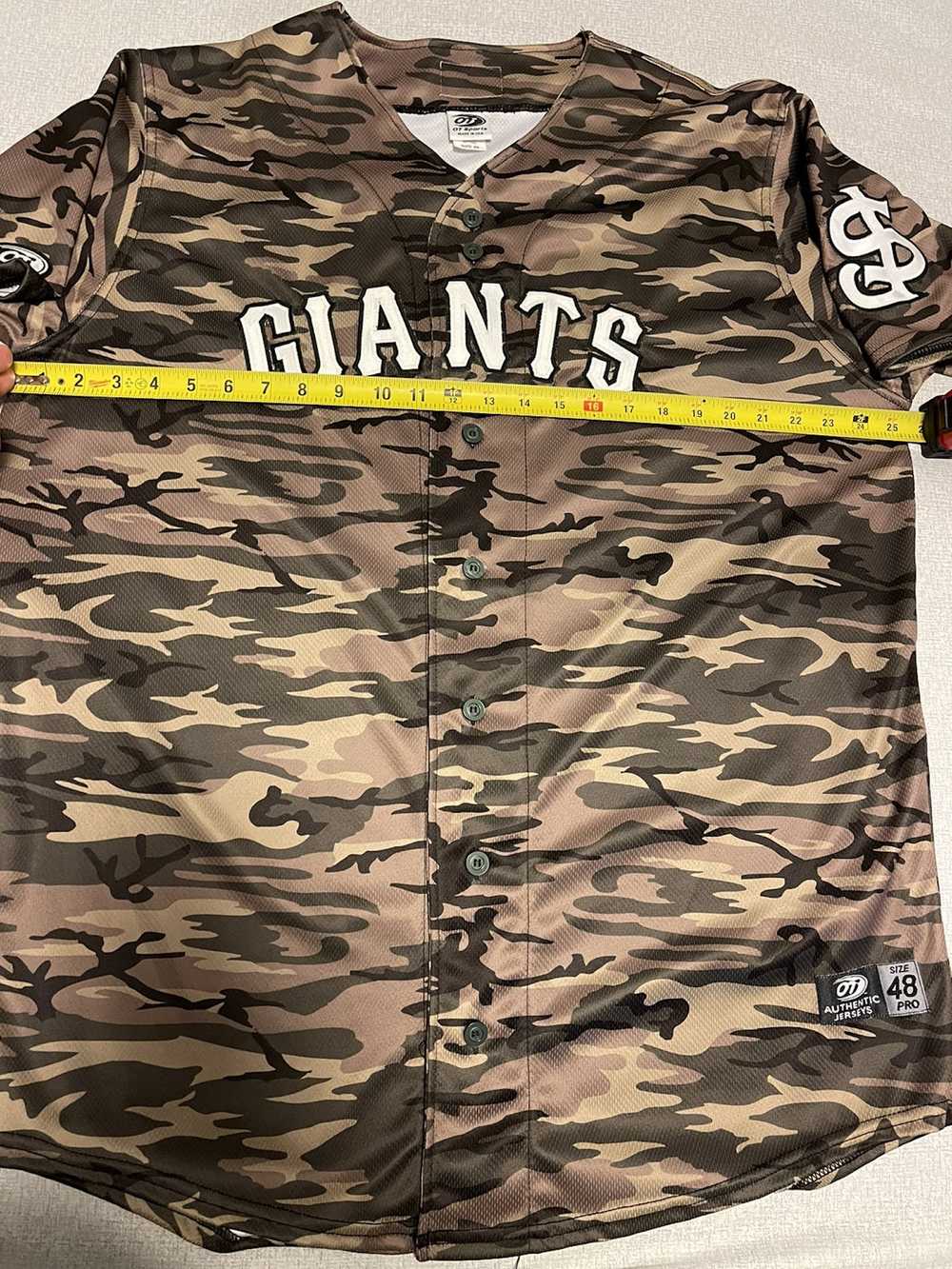 Other SJ Giants Size 48 San Jose Camo Jersey #6 A… - image 2