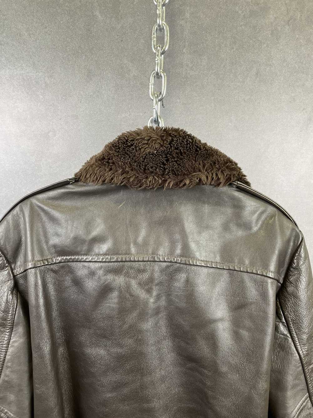 Vintage Vintage 60s Leather Flight Jacket - image 11