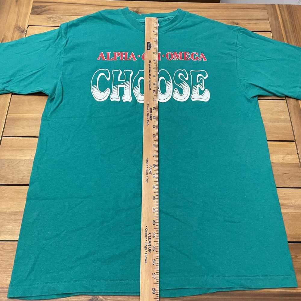 Hanes × Vintage Vintage 90s Alpha Chi Omega AXO S… - image 8