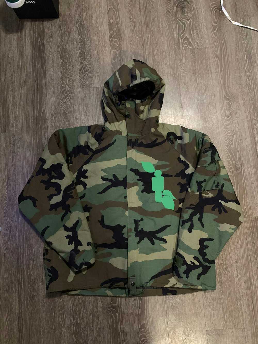 Custom × Military Custom Camo Anorak - Gem