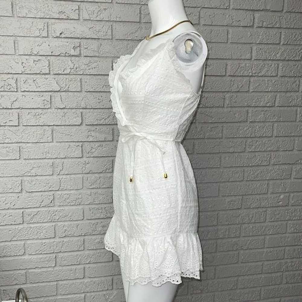 Other CBR White Eyelet Mini Dress Size M - image 2