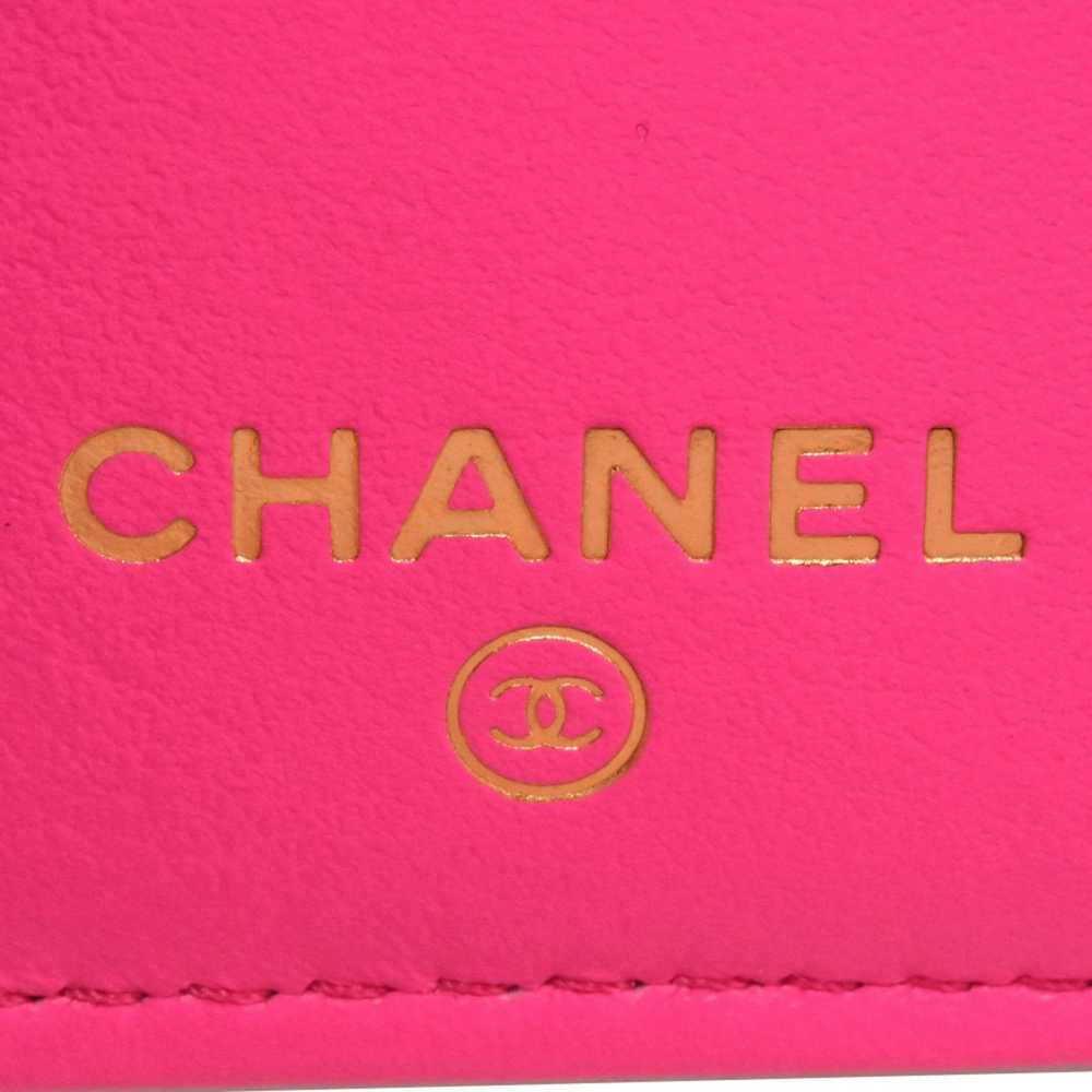 Chanel CHANEL Cocomark Matelasse Small Wallet wit… - image 6