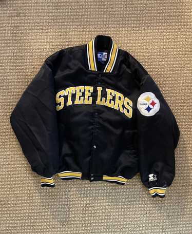 NFL × Starter × Vintage Starter Steelers Jacket