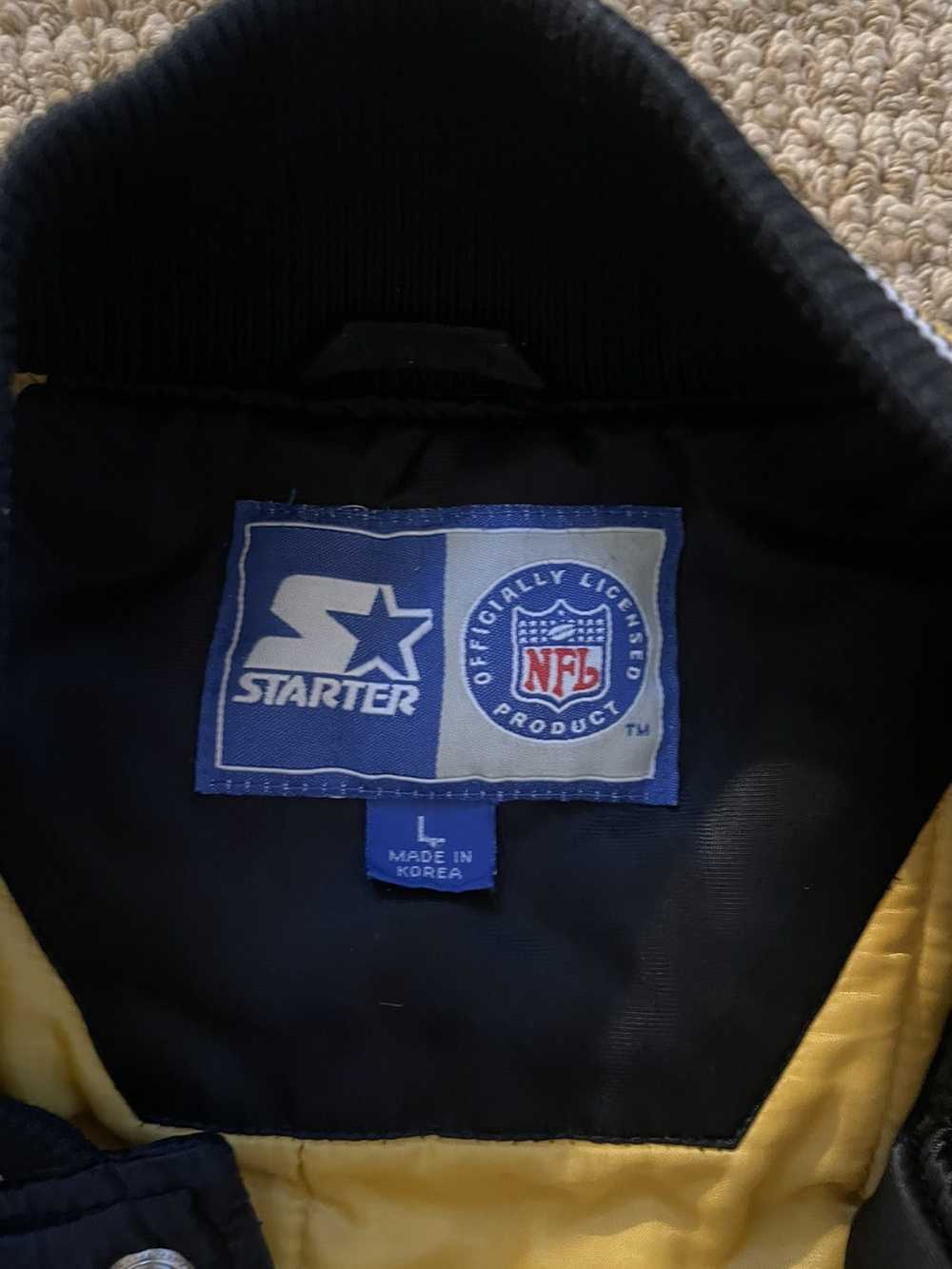 NFL × Starter × Vintage Starter Steelers Jacket - image 2